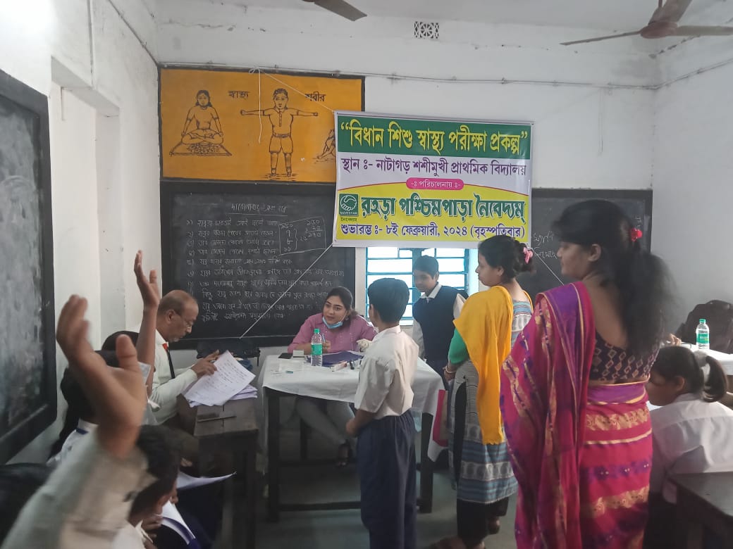 Health Checkup Project: Caring for Underprivileged Students